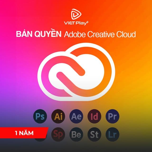Adobe Creative Cloud All Apps 2 TBị (1 Năm)