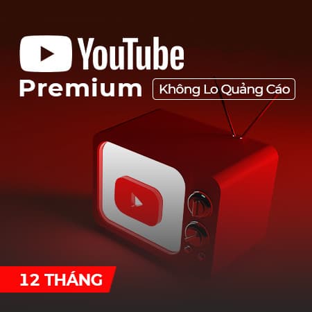Gói YouTube Premium ( 12 tháng )